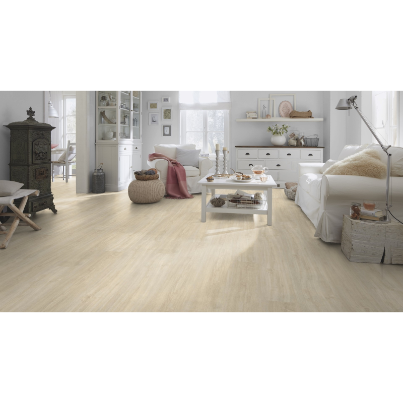 Vinilo danga Wineo 400 Wood XL Ąžuolas Beige Silence 4,5 MM