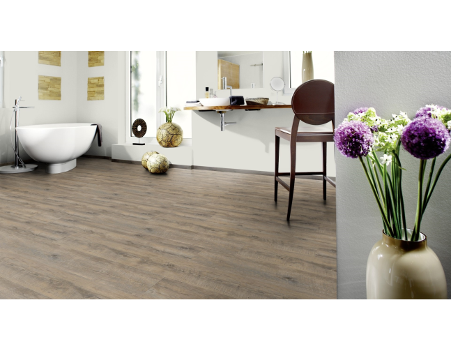 Vinilo danga Wineo 400 Wood Ąžuolas Grey Embrance 9 MM