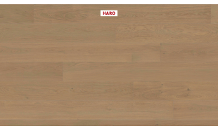Trisluoksnė parketlentė Haro Plaza Ąžuolas Sand Grey Markant 4V