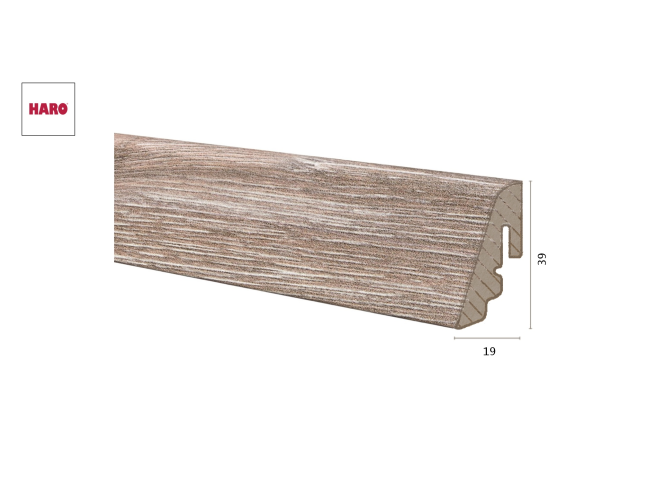 Laminuota grindjuostė Haro Ąžuolas Arteo Duna 19*39 MM
