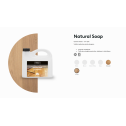 Muilas medinėms grindims Woca Natural Soap White, 2,5 L