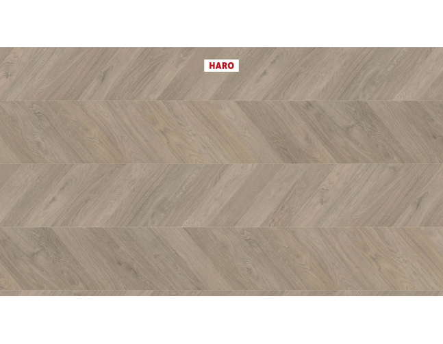 Laminuotos grindys Haro Tritty 200 Aqua Chevron Ąžuolas Grey