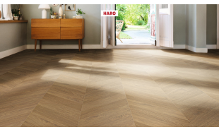Laminuotos grindys Haro Tritty 200 Aqua Chevron Ąžuolas Nature