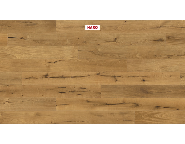 Trisluoksnė parketlentė Haro Plaza Ąžuolas Alabama Brushed 4V