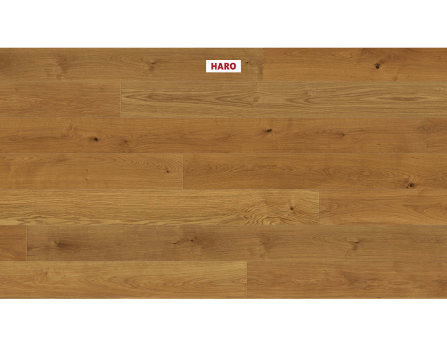 Trisluoksnė parketlentė Haro Plank Ąžuolas Markant Brushed 4V