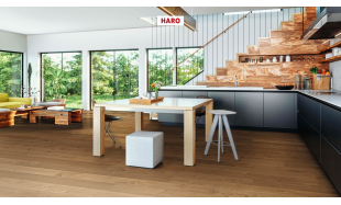 Trisluoksnė parketlentė Haro Plank Ąžuolas Markant Brushed 4V