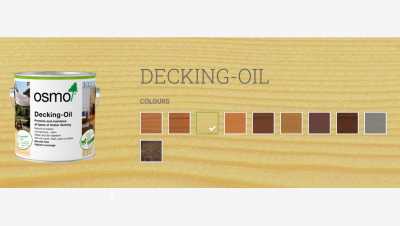 Alyva terasoms OSMO Decking Oil Natural-Bespalvė, 2,5l