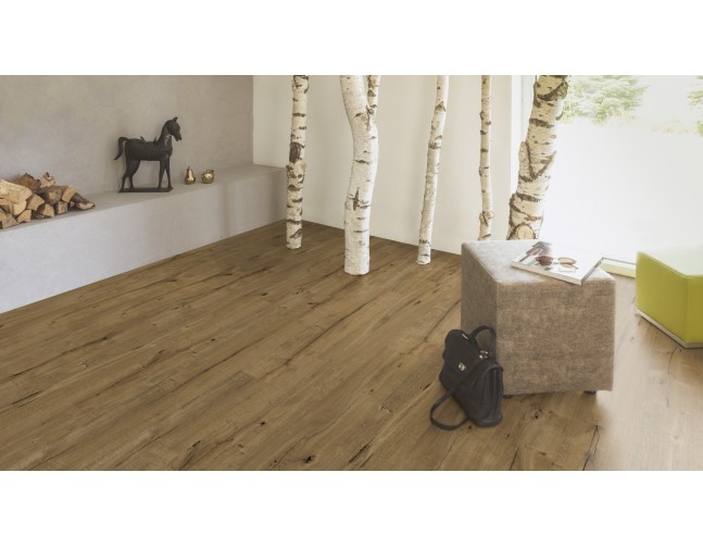 Akcija! Vinilinė grindų danga Kaindl SPC Solid Pro Wide Plank 6.0 Ąžuolas Livorno