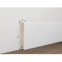 Laminuota grindjuostė Pedross MDF Balta RAL 9003 18*100 MM