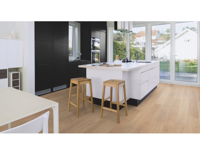 Akcija! Trisluoksnė parketlentė Boen Gent Plank Live Pure Ąžuolas Andante 181 MM