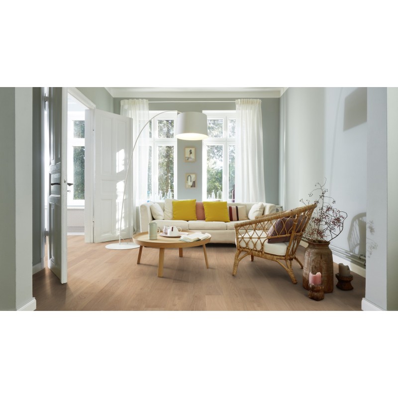 Akcija! Trisluoksnė parketlentė Boen Gent Plank Live Pure Ąžuolas Andante 181 MM