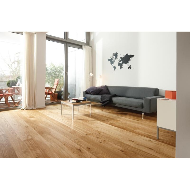 Akcija! Trisluoksnė parketlentė Boen Gent Plank Ąžuolas Animoso 181 MM