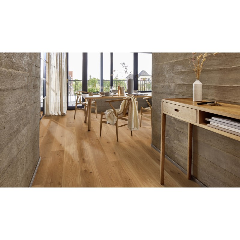 Akcija! Trisluoksnė parketlentė Boen Gent Plank Ąžuolas Animoso 181 MM