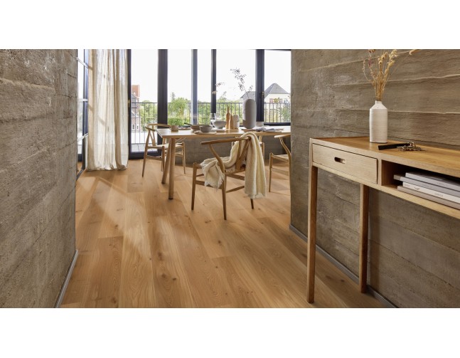 Akcija! Trisluoksnė parketlentė Boen Gent Plank Ąžuolas Animoso 181 MM
