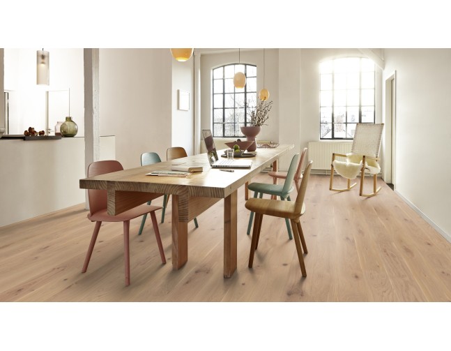 Akcija! Trisluoksnė parketlentė Boen Gent Plank Live Pure Ąžuolas Animoso 181 MM
