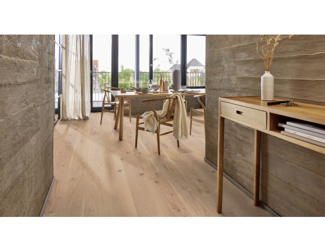 Akcija! Trisluoksnė parketlentė Boen Gent Plank Live Pure Ąžuolas Animoso 181 MM