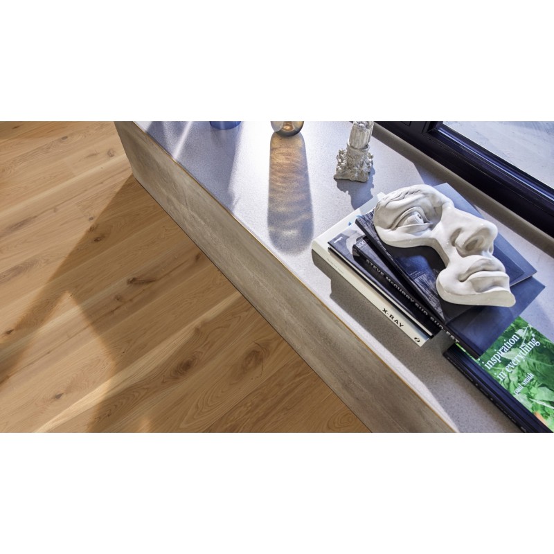 Akcija! Trisluoksnė parketlentė Boen Gent Plank Ąžuolas Vivo 181 MM