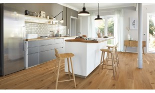 Akcija! Trisluoksnė parketlentė Boen Gent Plank Ąžuolas Vivo 181 MM