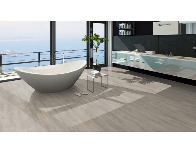 Vinilo danga OneFlor Workshop Eco 55 Plank Ąžuolas Old Light Beige 2.5 MM