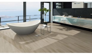 Vinilo danga OneFlor Workshop Solide Click 55 Plank Ąžuolas Raw Light Natural 6 MM