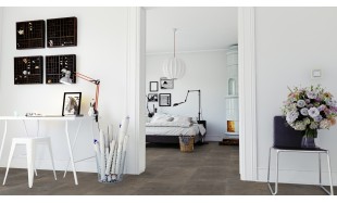 Vinilo danga OneFlor Workshop Eco 55 Tiles XL Oxyde Brown 2.5 MM