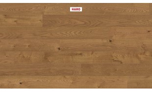 Trisluoksnė parketlentė Haro Plank 2500 Ąžuolas Vintage Brown Universal 2V