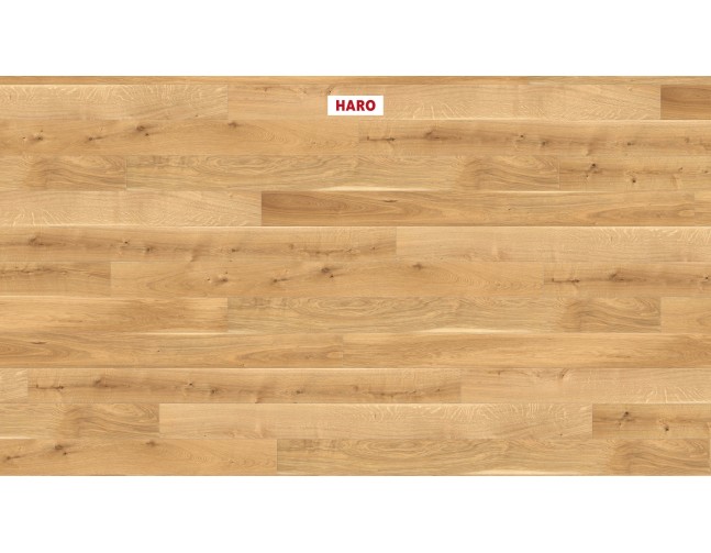 Trisluoksnė parketlentė Haro Plank 4000 Jubilee Edition Ąžuolas Natural 4V