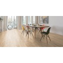 Trisluoksnė parketlentė Haro Longstrip 4000 Ąžuolas Light White Family
