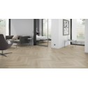 Vinilo danga OneFlor Workshop Eco 55 Herringbone Ąžuolas Raw Light Natural 2.5 MM