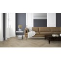 Vinilo danga OneFlor Workshop Eco 55 Herringbone Ąžuolas Raw Light Natural 2.5 MM