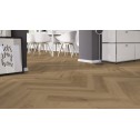 Vinilo danga OneFlor Workshop Eco 55 Herringbone Ąžuolas Prestige Light Amber 2.5 MM