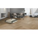 Vinilo danga OneFlor Workshop Eco 55 Herringbone Ąžuolas Prestige Light Amber 2.5 MM