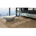 Vinilo danga OneFlor Workshop Eco 55 Herringbone Ąžuolas Prestige Light Amber 2.5 MM