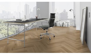 Vinilo danga OneFlor Workshop Eco 55 Herringbone Ąžuolas Prestige Light Amber 2.5 MM