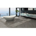 Vinilo danga OneFlor Workshop Eco 55 Herringbone Ąžuolas English Taupe 2.5 MM
