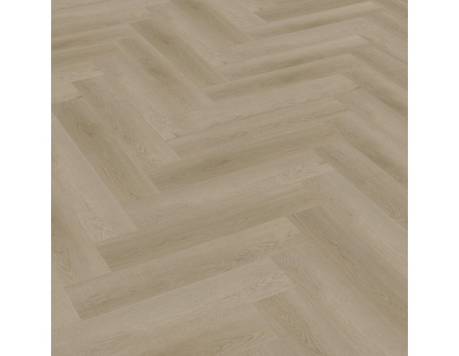Vinilo danga OneFlor Workshop Eco 55 Herringbone Ąžuolas Raw Light Natural 2.5 MM