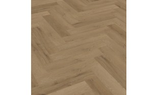 Vinilo danga OneFlor Workshop Eco 55 Herringbone Ąžuolas Prestige Light Amber 2.5 MM