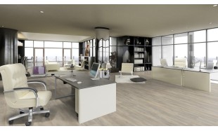 Vinilo danga OneFlor Rigid 55 XL Plank Ąžuolas Old Light Beige