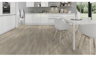 Vinilo danga OneFlor Rigid 55 XL Plank Ąžuolas Old Light Beige