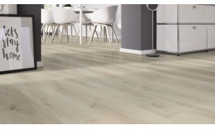 Vinilo danga OneFlor Rigid 55 XL Plank Ąžuolas Prestige White