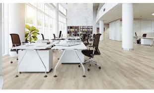 Vinilo danga OneFlor Rigid 55 XL Plank Ąžuolas Prestige White 7 MM