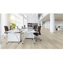 Vinilo danga OneFlor Rigid 55 XL Plank Ąžuolas Prestige White 7 MM