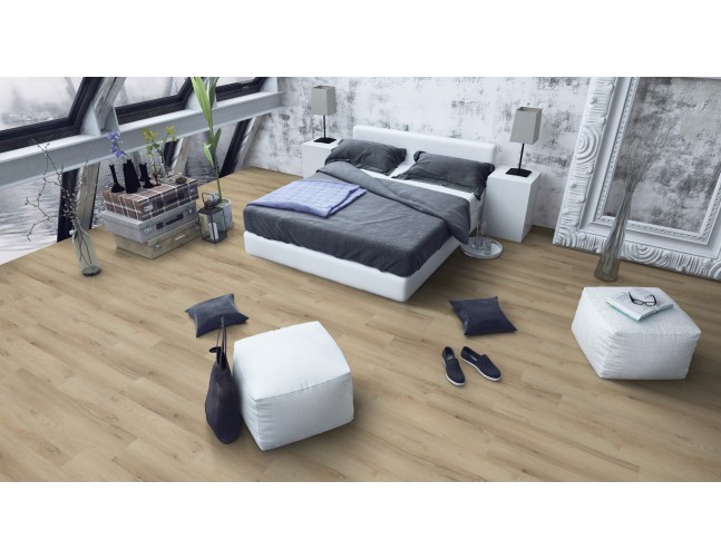 Vinilo danga OneFlor Rigid 55 XL Plank Ąžuolas Prestige Light Natural