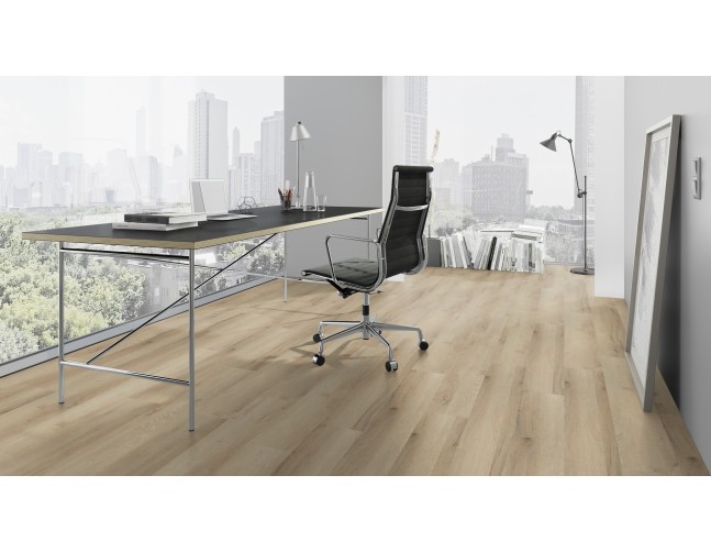 Vinilo danga OneFlor Rigid 55 XL Plank Ąžuolas Prestige Light Natural
