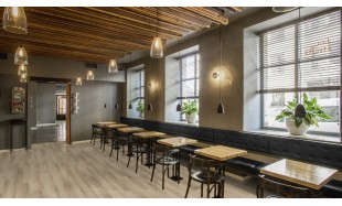 Vinilo danga OneFlor Rigid 55 XL Plank Ąžuolas Prestige Light Natural