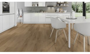 Vinilo danga OneFlor Rigid 55 XL Plank Ąžuolas Prestige Light Amber