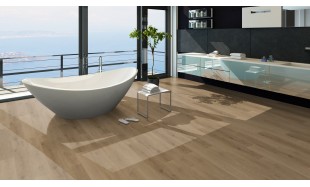 Vinilo danga OneFlor Rigid 55 XL Plank Ąžuolas Prestige Light Amber