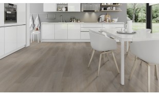 Vinilo danga OneFlor Rigid 55 XL Plank Ąžuolas English Greige 7 MM