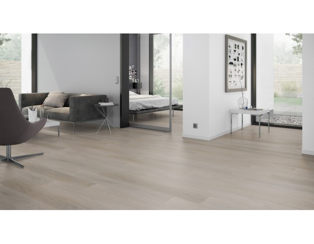 Vinilo danga OneFlor Rigid 55 XL Plank Ąžuolas English Greige 7 MM