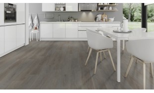 Vinilo danga OneFlor Rigid 55 XL Plank Ąžuolas English Taupe
